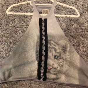 LF halter top. Worn once. Fits size small